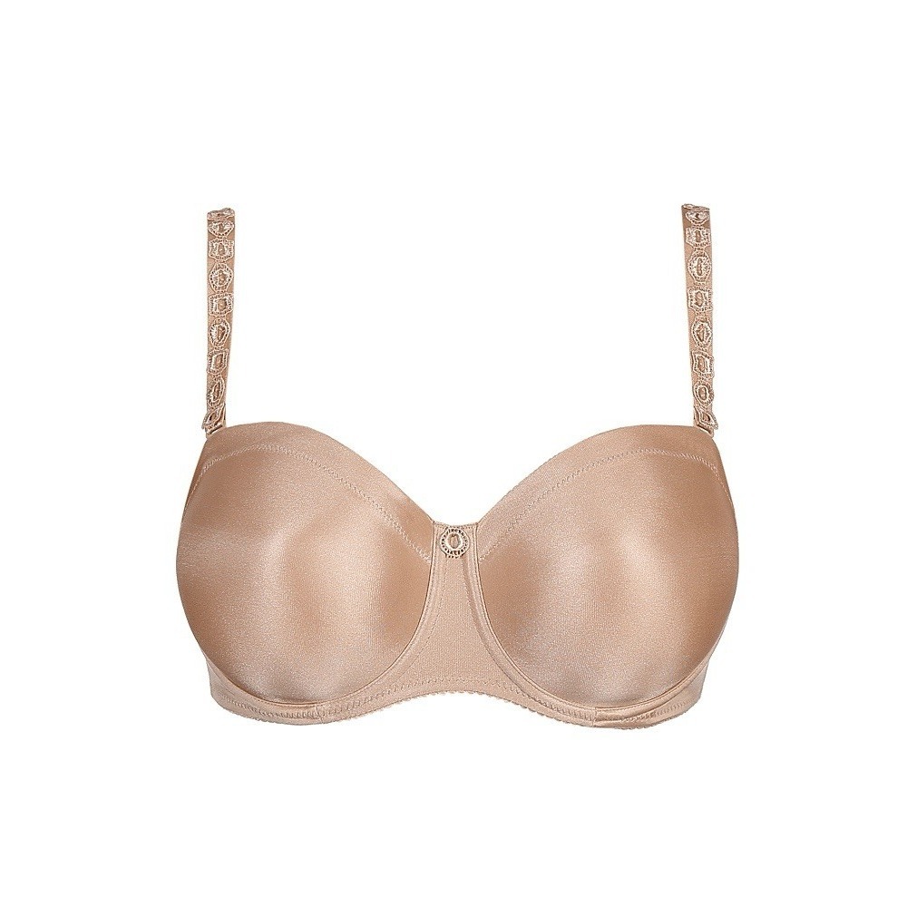 Prima Donna Every Woman Strapless‎ Bra Light Tan 016-3111 UK 36C Unlined